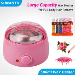 2026 Waxing Machine Wax-melt Epilator Quick Heater Wax Melting Pot Hair Removal Wax Beans Hair Removal 500ml Wax Melting Machine