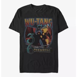 Y2k Wu-Tang Clan Hip Hop Group American Retro Loose Short-Sleeved T-Shirt for Men and Women