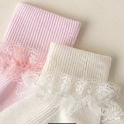 5 pairs of lovely lace princess socks-suitable for young girls, soft polyester blended, machine washable and comfortable in all