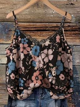 Summer fashion new plus size women's sexy lace V-neck small suspender