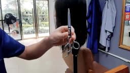 Hairdressing Scissors 5.5" 6" AQIABI Japan Stainless Thinning Scissors Barber Shop Hair Scissors Blue Haircut Shears A1005