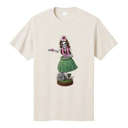 Hula Girl Graphic T-shirt The Neighborhood Band NBHD Design Tshirts Short Sleeve Cotton Summer Unisex Streetwear Women Tee Merch