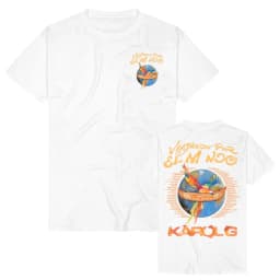 KAROL G VIAJANDO POR EL MUNDO TROP TOUR 2026 T-shirt Summer Cotton Short Sleeve Female Tshirts Graphic Merch Unisex Streetwear
