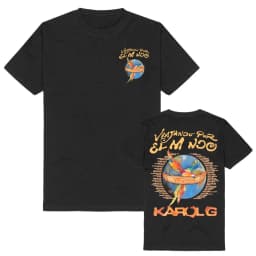 KAROL G VIAJANDO POR EL MUNDO TROP TOUR 2026 T-shirt Summer Cotton Short Sleeve Female Tshirts Graphic Merch Unisex Streetwear
