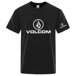 VOLCOM 2026 New Men's Quick Dry Ordinary Designer Thin Short Sleeve Sport T Shirt Fitness Breathable Versatile Tops