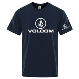VOLCOM 2026 New Men's Quick Dry Ordinary Designer Thin Short Sleeve Sport T Shirt Fitness Breathable Versatile Tops