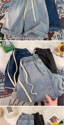 2026 New Men's Denim Shorts Summer Thin Lightweight Casual Street Straight Loose Work Outdoor Fashion Urban Workwear Shorts