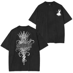 Hollow Knight Silksong Unisex Washed T-Shirt Streetwear Oversized Men Women Short Sleeve Casual Cotton Soft Female Male Lothing
