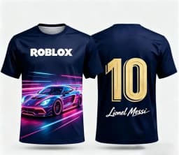 Roblox Kids T-Shirt Ronaldo 7 Number Print 3D Cartoon Game Short Sleeve Jersey Tee Casual Summer Sports Tops for Boys Girls