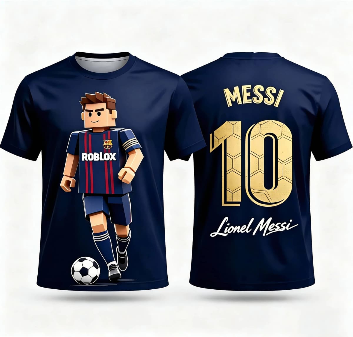 Roblox Kids T-Shirt Ronaldo 7 Number Print 3D Cartoon Game Short Sleeve Jersey Tee Casual Summer Sports Tops for Boys Girls