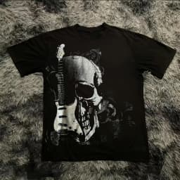 Summer Classic Y2K Gothic Style T-shirt Print Oversized T Shirt High Street Shirts Round Neck Cotton Tops Mens Women T Shirt Tee
