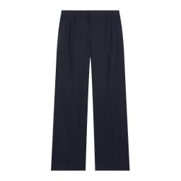 BSAY Fashionable Women's Pants 2pcs Suit with Belt Short Sleeved Chic Ladies Tops Mid Waist Straight Leg Wide Leg Pants