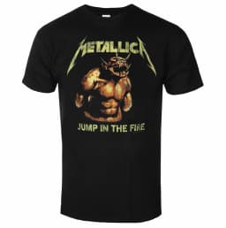 Metallica - Inamorata Pattern Print T-Shirt - Street Casual T-Shirt for Heavy Metal Band - Suitable for Men and Women