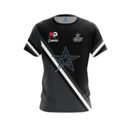 Family Matching Coolwick Roto Grip Bowling Jersey Red Black Gold Star Logo Short Sleeve Performance T-Shirt Casual Family Outfit