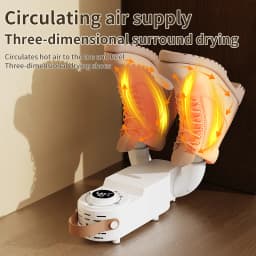 Timer Shoe Dryer Intelligent Boot Warmer EU/US UV Telescopic Adjustable Dryer Quick Drying Deodorizing Sterilizing Shoe Dryer