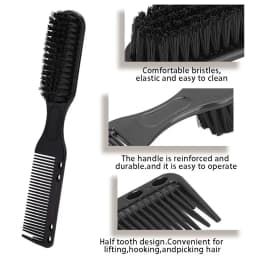 3/4Pcs Professional Barber Tools Set Spray Bottle Comb Nylon Bristle Beard Brush cleaning brush Salon Hair Styling Accessories