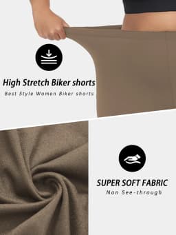 Plus Size Biker Shorts for Women Super Soft No See Through Workout Running Yoga Home Lounge Wear Leggings