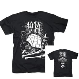 1914 Where Fear and Weapon Meet Band T-Shirt 100% Cotton Graphic Tee Men Women Summer Streetwear Top