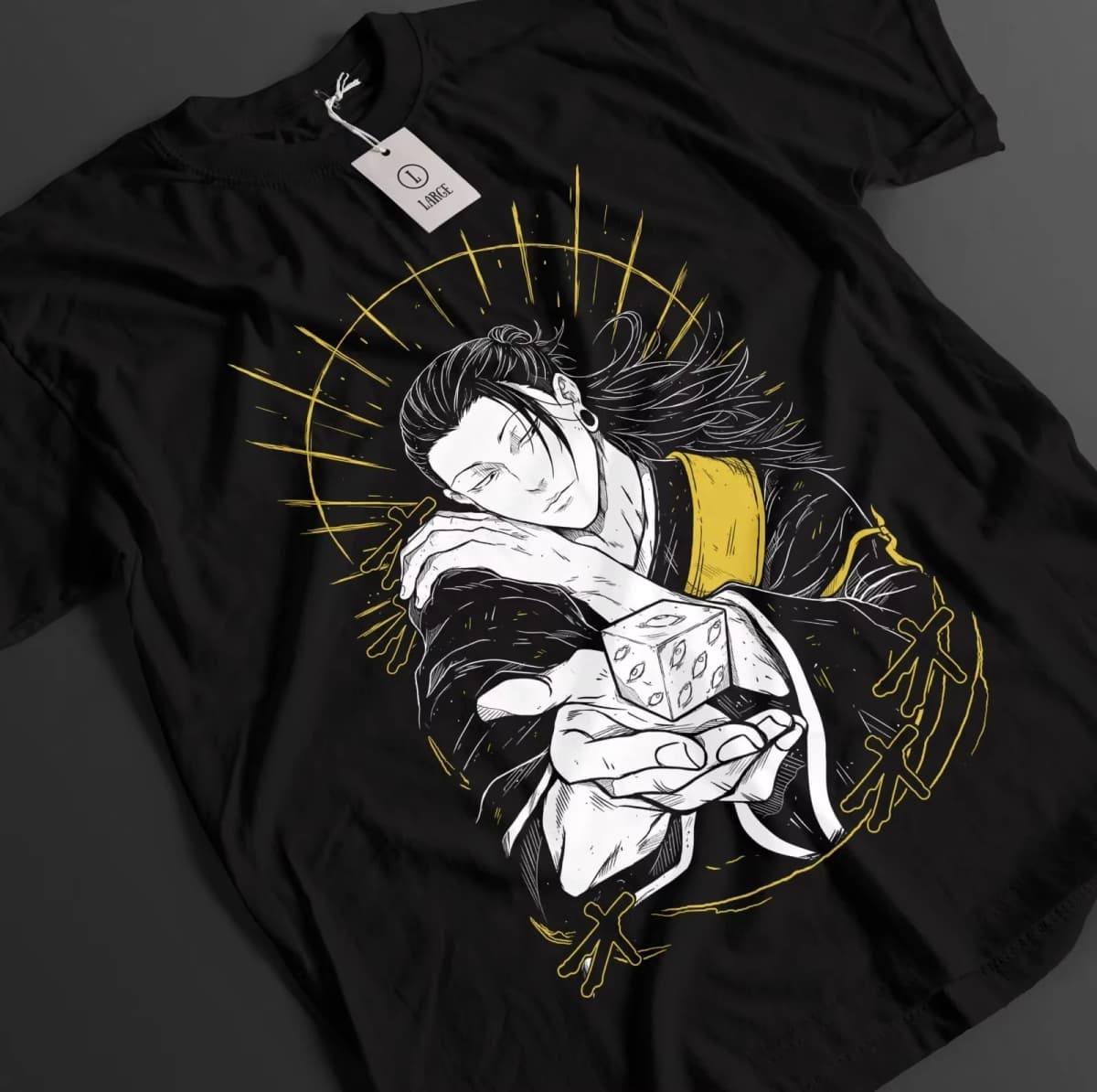 Jujutsu Kaisen Anime Geto Suguru Printed T-shirt Summer Men's and Women's T-shirt Trendy Loose Casual Y2K Short Sleeve 2026 New