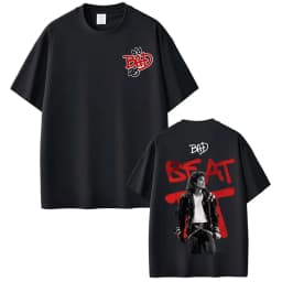 Michael Jackson King of Pop World Tour Cover T-shirts Men Women Fashion Classic Oversized T Shirt Summer Tops Streetwear T-shirt