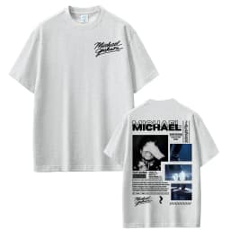 Michael Jackson King of Pop World Tour Cover T-shirts Men Women Fashion Classic Oversized T Shirt Summer Tops Streetwear T-shirt
