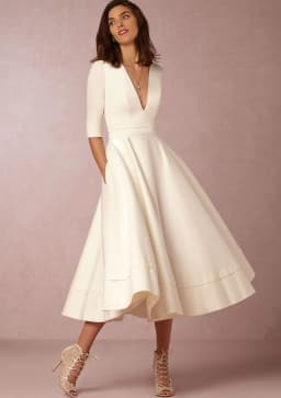 New Women Dress Long Fashion Vacation Party Dresses Short Sleeve V-neck Slit Solid High Quality Vestidos Femme 2024
