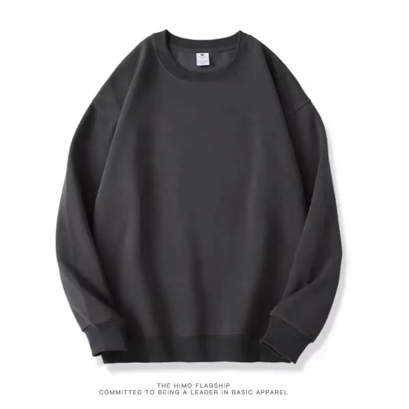 Candy Color Hoodie Loose Solid Color Spring Autumn Winter Men Women Plush And Thick Versatile Top Sweatshirts Couple Pullover