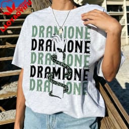 Dramione-Malfoy-Manor-Granger-T-Shirt-Bookish-Fan-Fic-Shirt-Magic-Wizard-School-HP-Merch-Manacled-Fan-Fiction-Snake-House-Green
