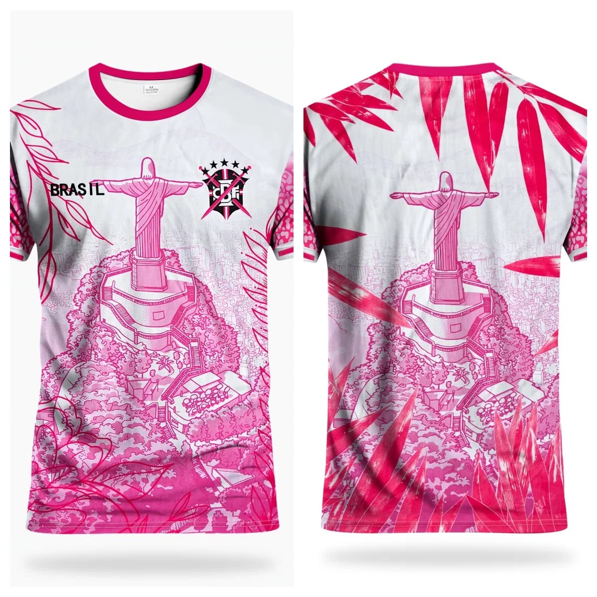Brasil 3D Print Sports Quick-dry Breathable Men T-shirt Outdoor Football Jersey Club Fan Parent-child Short Sleeve Clothing Top