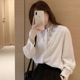 Long Sleeve Casual Shirt Women Shirts Spring Summer Fashion Female Solid Chiffon Blouse Tops Office Lady White Shirts