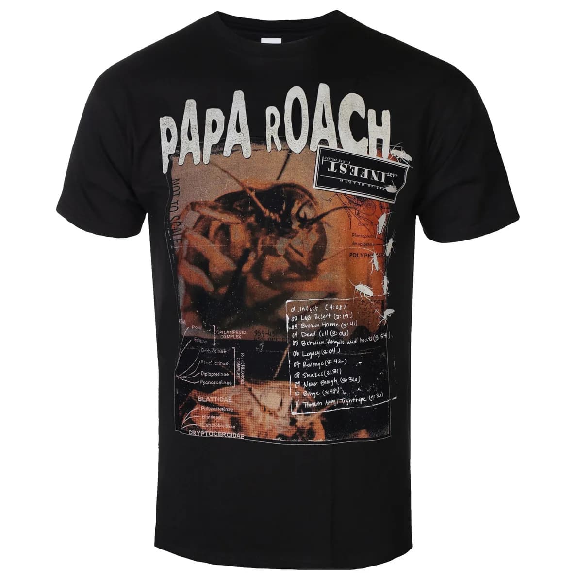 Hot Papa Roach Graphic Cotton T-shirt Unisex Summer Short Sleeve Fashion Brand Tee Luxury Casual Vintage Tees