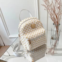 1Pc Women's Stylish Versatile Backpack for Work and Commuting, Mini Backpack, Handbag for Girls and Women