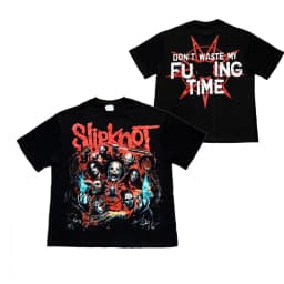 Art 2026 Slipknot Heavy Metal Band T-Shirt 100% Cotton Graphic Tee Men Women Summer Streetwear Top