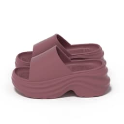 Comfort Thick Bottom Non Slip Beach Slippers Women Summer 2026 Soft EVA Platform Wedge Heel Sandals Woman Height Increase Shoes