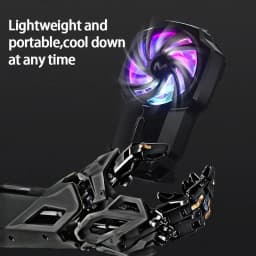DL05 FL05 Mobile Phone Cooler Ice Cooling Fan Radiator For PUBG Phone Cooler System Cool Heat Sink For Cellphones Tablets