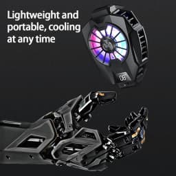 DL05 FL05 Mobile Phone Cooler Ice Cooling Fan Radiator For PUBG Phone Cooler System Cool Heat Sink For Cellphones Tablets
