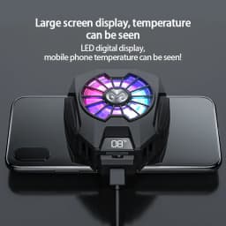 DL05 FL05 Mobile Phone Cooler Ice Cooling Fan Radiator For PUBG Phone Cooler System Cool Heat Sink For Cellphones Tablets