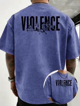 2026 Summer Men's Vintage Washed Pure Cotton T-Shirt Soft and Comfortable for Casual Sports and Outdoor Wear Men's Clothing