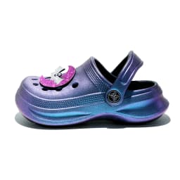 Kids Slip-On Clogs and Mules - Breathable, Waterproof, EVA Garden Shoes with Decorative Chain for Beach and Everyday Wear 168