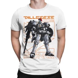 Tallgeese Gundam T-Shirts for Men Novelty Cotton Tees Round Neck Short Sleeve T Shirts 4XL 5XL Clothing