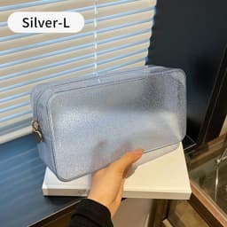 MIYIN NewPortable Cosmetic Waterproof Bag PVC Fashion Transparent Travel Bags Large Capacity Toiletry Bag
