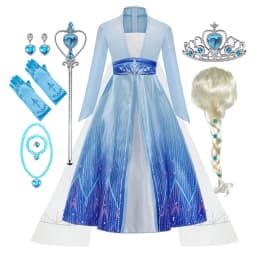 For Girl Princess Dress Vestidos Birthday Party Long Sleeve Halloween Cosplay Carnival Clothing Kids Dress For Kids