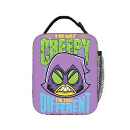 Teen Titans Go Team Comic Insulated Lunch Bag Thermal Bag Reusable,Meal Container Portable Tote Lunch Box Men Women Office