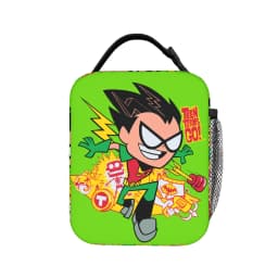 Teen Titans Go Team Comic Insulated Lunch Bag Thermal Bag Reusable,Meal Container Portable Tote Lunch Box Men Women Office