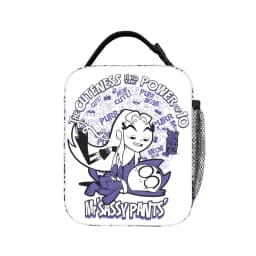 Teen Titans Go Team Comic Insulated Lunch Bag Thermal Bag Reusable,Meal Container Portable Tote Lunch Box Men Women Office