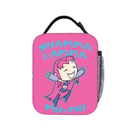 Teen Titans Go Team Comic Insulated Lunch Bag Thermal Bag Reusable,Meal Container Portable Tote Lunch Box Men Women Office