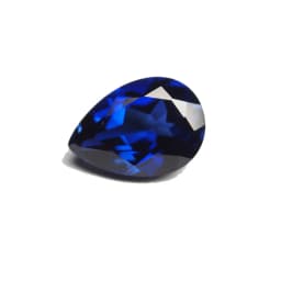 Box Pack Sapphire Stone Pear Cut 12×16mm Pass Test Mohs Hardness Gem Sapphire for Jewelry Making/Setting/Collection Gem Beads