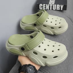 Summer Men's Thick-Soled Non-Slip Breathable Toe-Cap Sandals Casual Beach Slippers Plus Size Multicolor Men Shoes zapatos