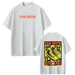 Singer Dani Martín 2026 Tour Graphic T-Shirt Men Women Hip-hop T Shirts Summer Cotton Loose Casual Aesthetic Trendy T-shirts