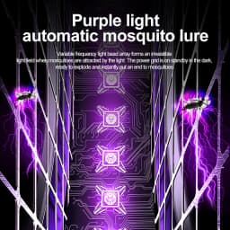 Lenovo 3-in-1 Foldable Retractable Electric Mosquito Swatter USB Rechargeable 90° Rotation Mosquito Repellent Killer 2026